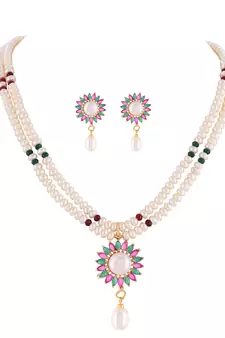 Real Natural Hyderabadi pearls Set