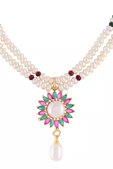 Real Natural Hyderabadi pearls Set