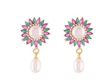 Real Natural Hyderabadi pearls Set 4