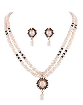 Real Natural Hyderabadi pearls Set 2