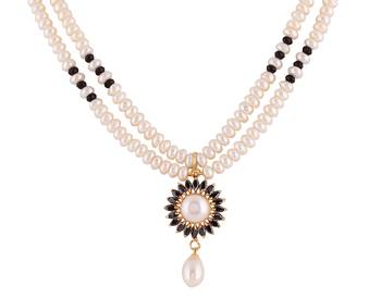 Real Natural Hyderabadi pearls Set 3