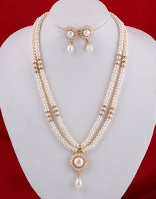 Real Natural Hyderabadi pearls Set 1