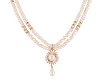 Real Natural Hyderabadi pearls Set 3
