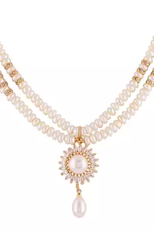 Real Natural Hyderabadi pearls Set