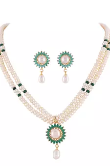 Real Natural Hyderabadi pearls Set