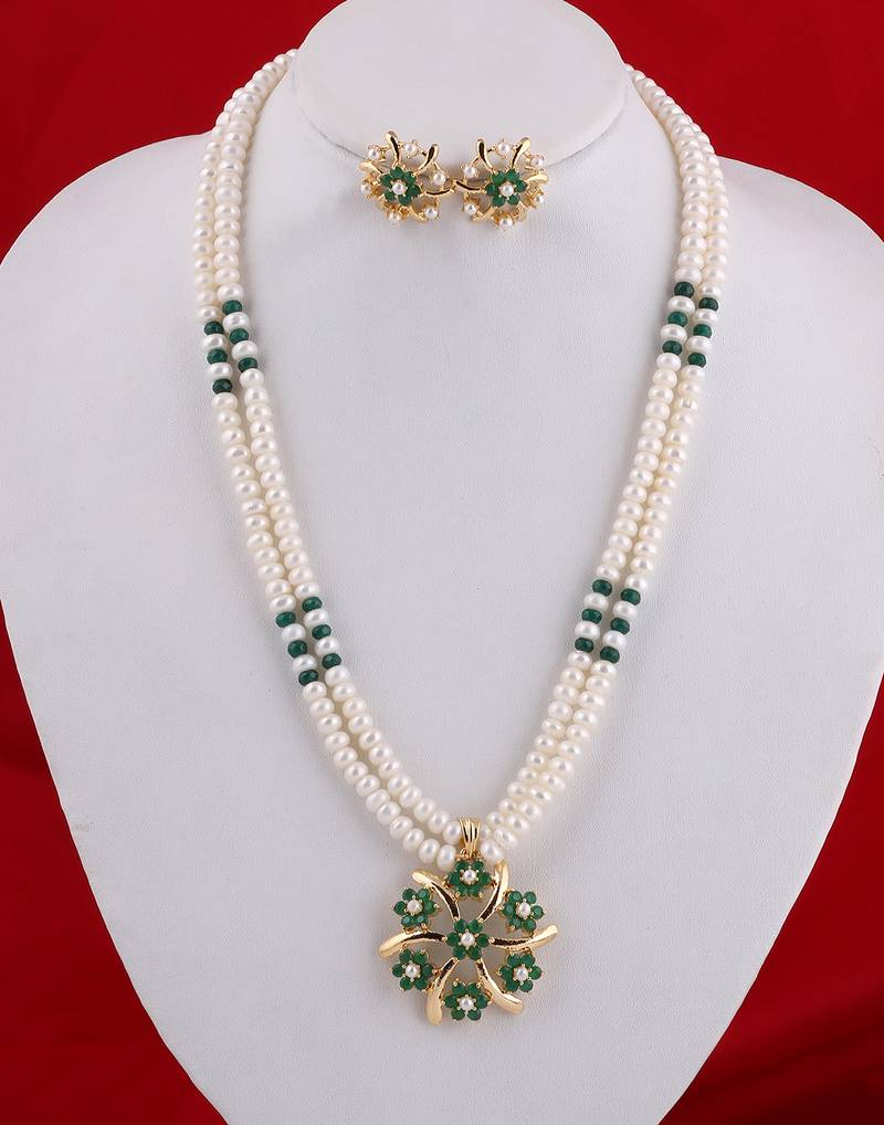 Real Natural Hyderabadi pearls Set