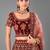 Maroon Velvet Base Lehenga Choli