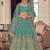 Turquoise Color Gota Work Lehenga Choli Dupatta
