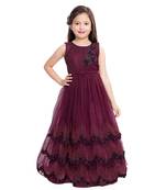 Betty Wine coloured Gown