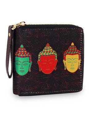Buddha - Small wallet with pocket 2