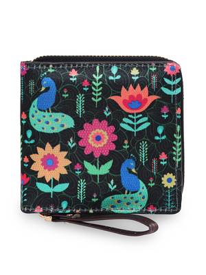 Peacock - Small wallet with pocket 1