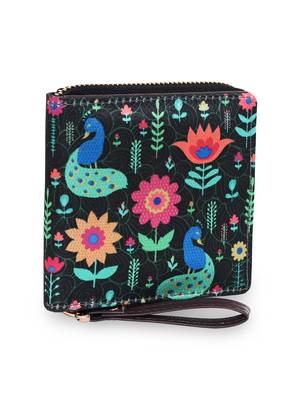 Peacock - Small wallet with pocket 2