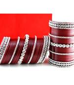 acrylic plastic panjubi suhag chura bangle stone moti with personaliz size-2.2,2.4,2.6,2.8,2.10