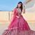 Gajri Pink Colour Dulhan Lehenga Choli, Wedding Lehenga Choli