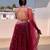 Gajri Pink Colour Dulhan Lehenga Choli, Wedding Lehenga Choli