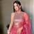 Gajri Pink Colour Dulhan Lehenga Choli, Wedding Lehenga Choli
