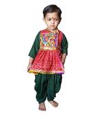 Gujarati Kedia Dhoti Dress For Boys,Kurta dress Red