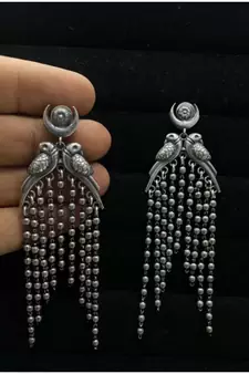 Love birds Dangler Earrings