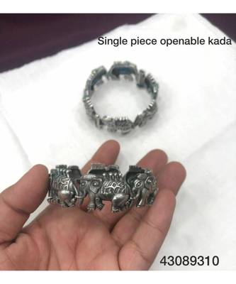 Openable Elephant Kada Hand Bracelet 2