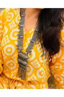 Afghani Long Necklace