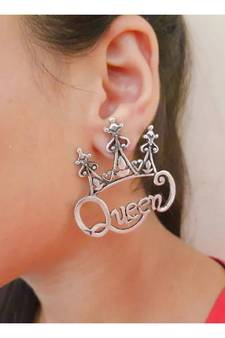 QUEEN Stud Earrings
