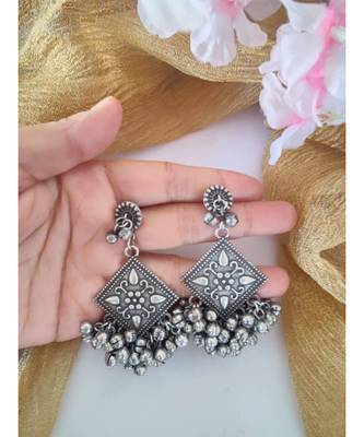 Floral Dangler Earrings 1