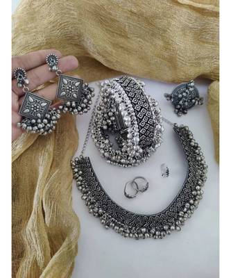 Trendy Ghunghroo Jewellery set Combo 1