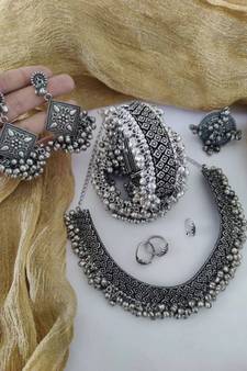Trendy Ghunghroo Jewellery set Combo