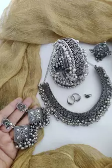 Trendy Ghunghroo Jewellery set Combo