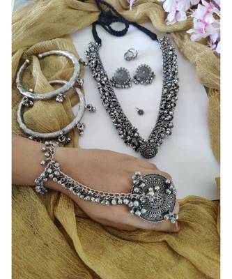 Long Necklace Jewellery set Combo 1