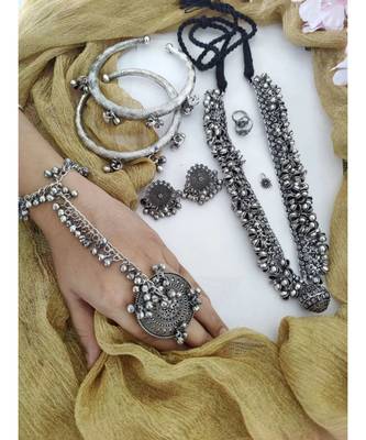 Long Necklace Jewellery set Combo 2
