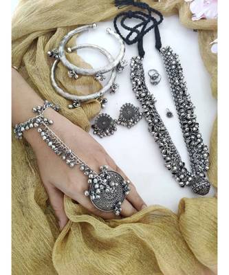 Long Necklace Jewellery set Combo 3