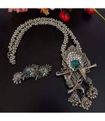 Lord Krishna flute necklace set