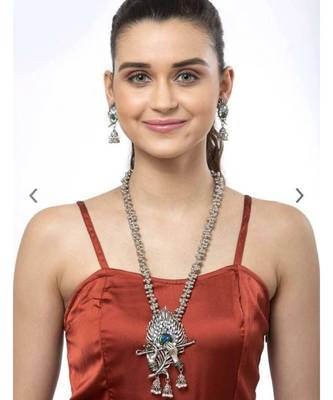 Lord Krishna flute necklace set 3