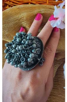 Round Ghunghroo Ring