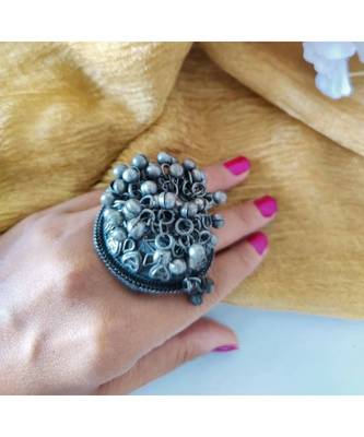 Round Ghunghroo Ring 3