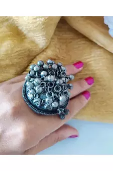 Round Ghunghroo Ring