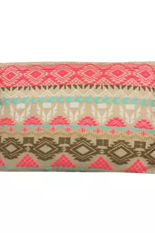 Anekaant Raster Multi Cotton Woven Jacquard Sling Bag