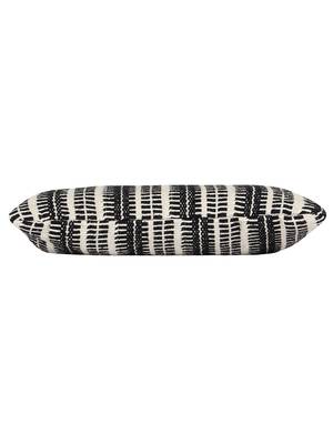 Facilitate Black and white Jacquard cotton Sling Bag 5