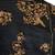 Black embroidered raw silk and georgette party-wear-Kurtis