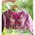 Suta Lavender Coloured Cotten Satin Hand Embroidered Blouse