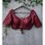 Suta Maroon Coloured Viscose Sequins Blouse