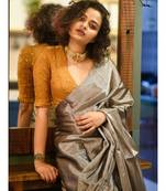 Suta Gold Artifical Silk Embellished Blouse