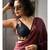 Suta Black Cotton With Hand Embroidery Embroidered Blouse