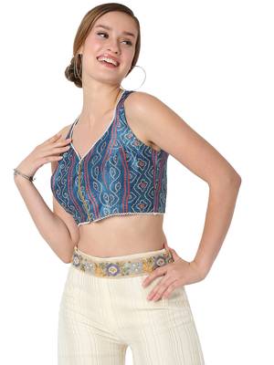 Blue waist-belt 1