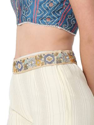 Blue waist-belt 3
