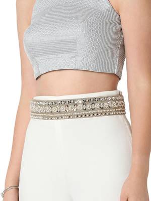Beige waist-belt 3