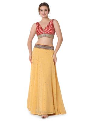 Red waist-belt 4