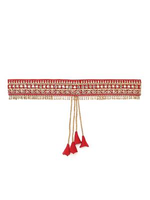 Red waist-belt 5