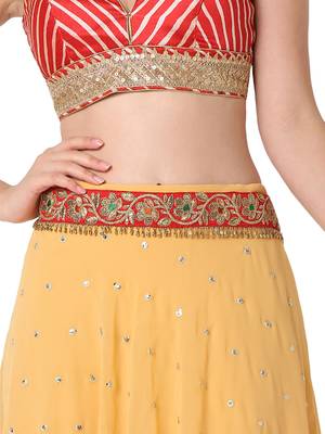 Red waist-belt 3